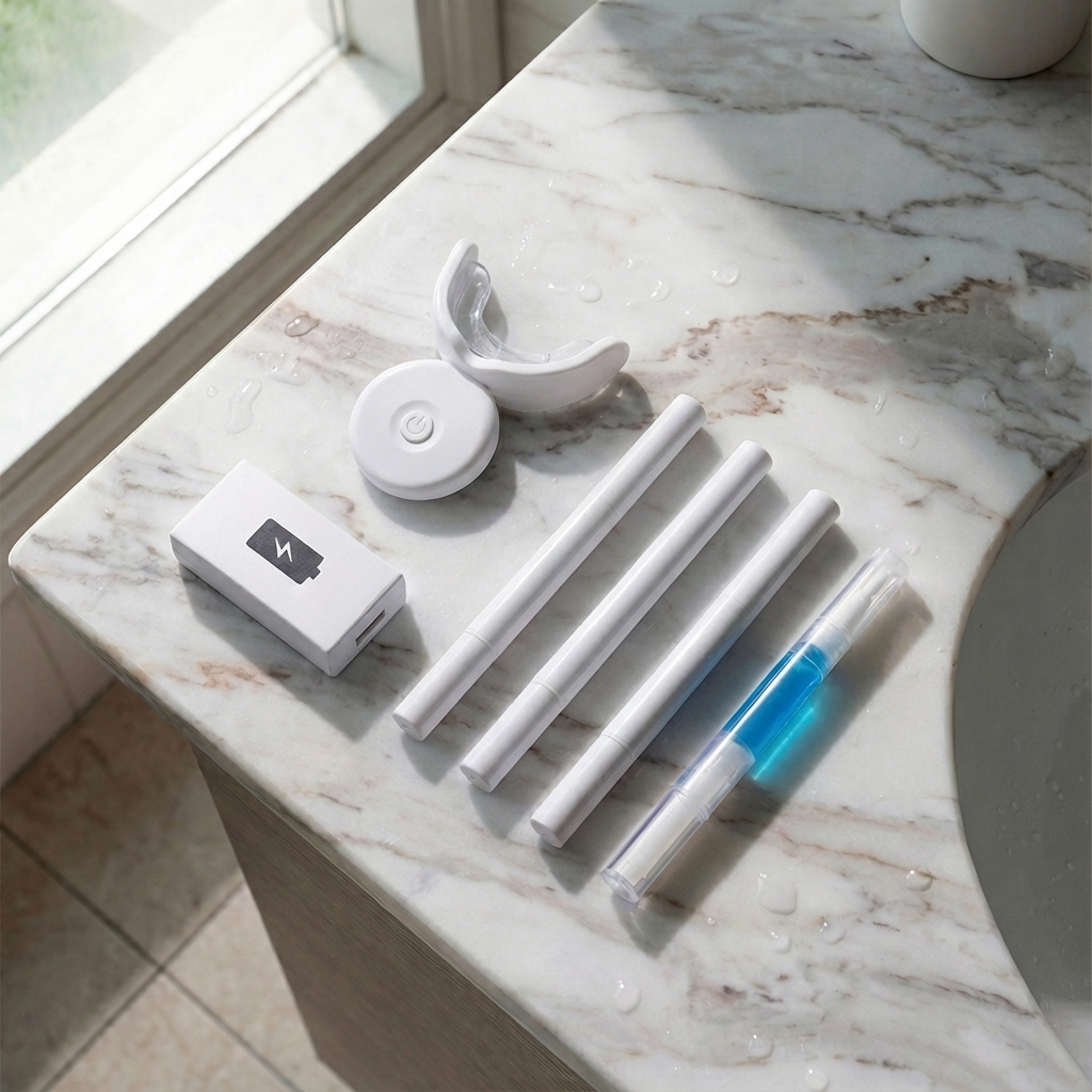 Dantų balinimo rinkinys