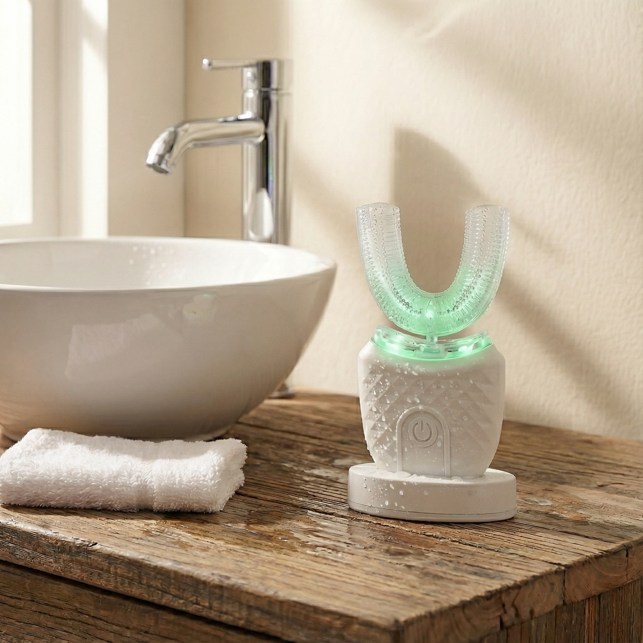 U formos automatinis dantų šepetėlis